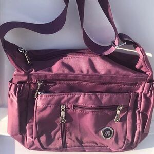 Fabuxry Crossbody Handbag for Women Organize Pack Shoulder Bag Messenger Purse